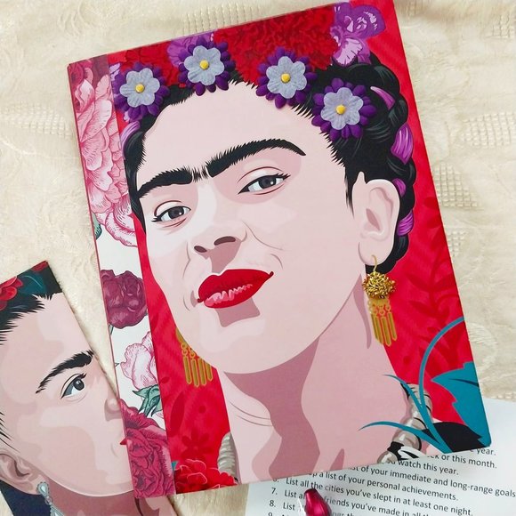 Frida Kahlo Journal Handmade One of a Kind - Picture 6 of 6